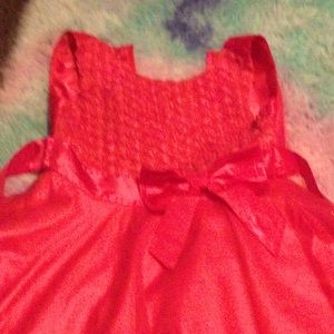 Pink glittery zip-up rose top dress - Holiday Editions